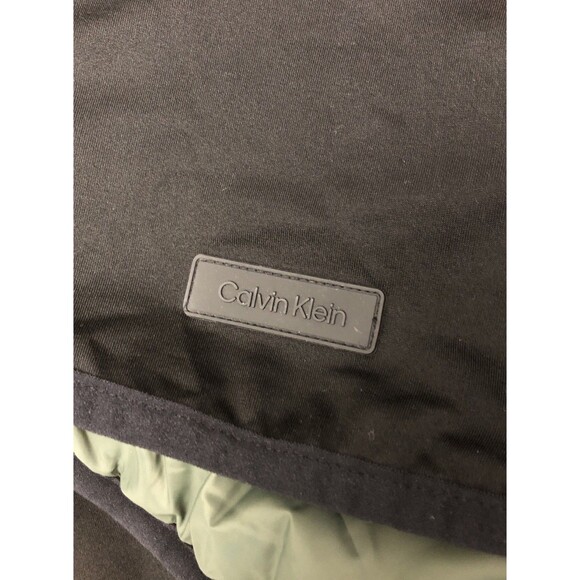 Calvin Klein Performance Womens Vest Quilted Stretch Zip Puffer Jacket 2XL Green - Picture 6 of 6